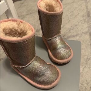 Toddler Ugg Boots glitter rainbow